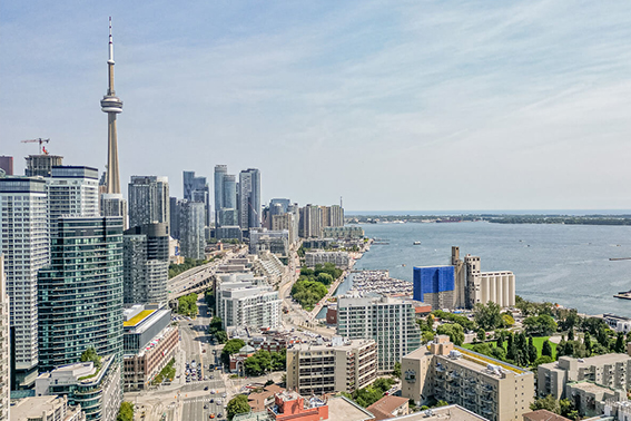 Drone real estate photography Toronto aerial view